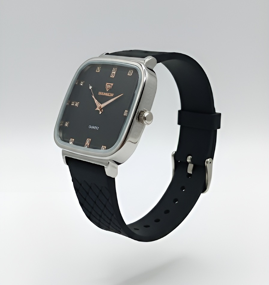 modern unisex square watch